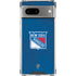 NHL New York Rangers Distressed Google Pixel 7a Clear Case